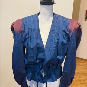 Rare, collectible Blue and Purple Crop Top